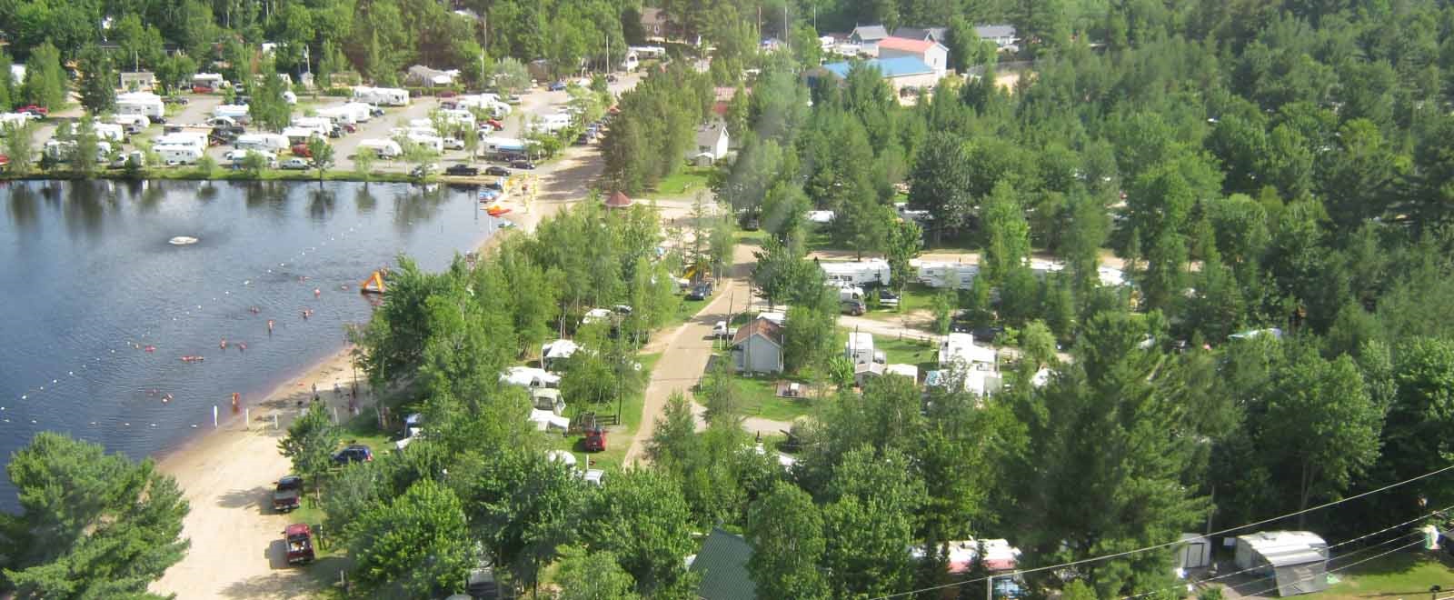 Camping Domaine du Lac Louise St Louis de Blandford Camping Centre