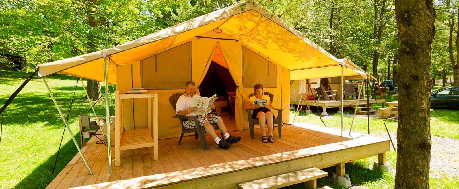 Camping sépaq Drummondville Camping des Voltigeurs Drummondville Québec