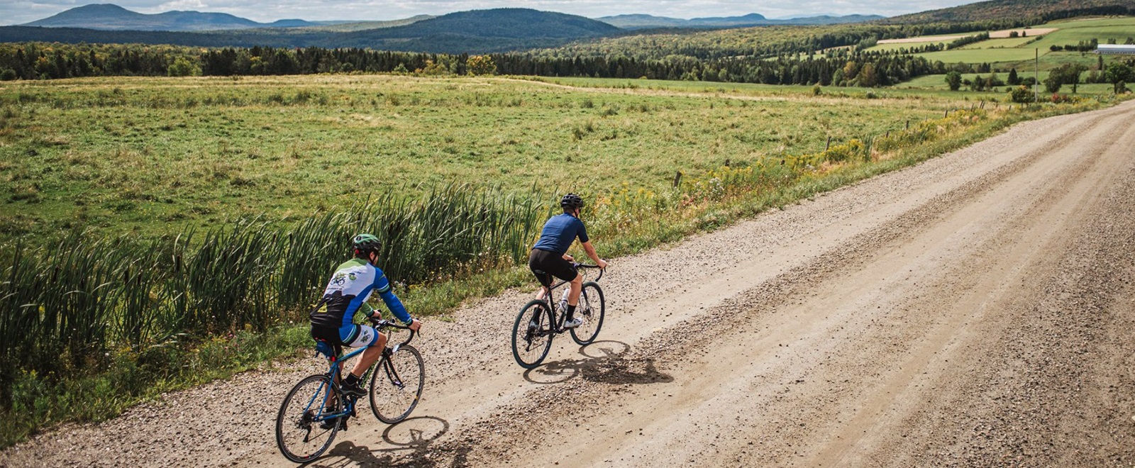 Gravel Bike 9 circuits sur des routes en gravel dans le CentreduQuébec et Appalaches