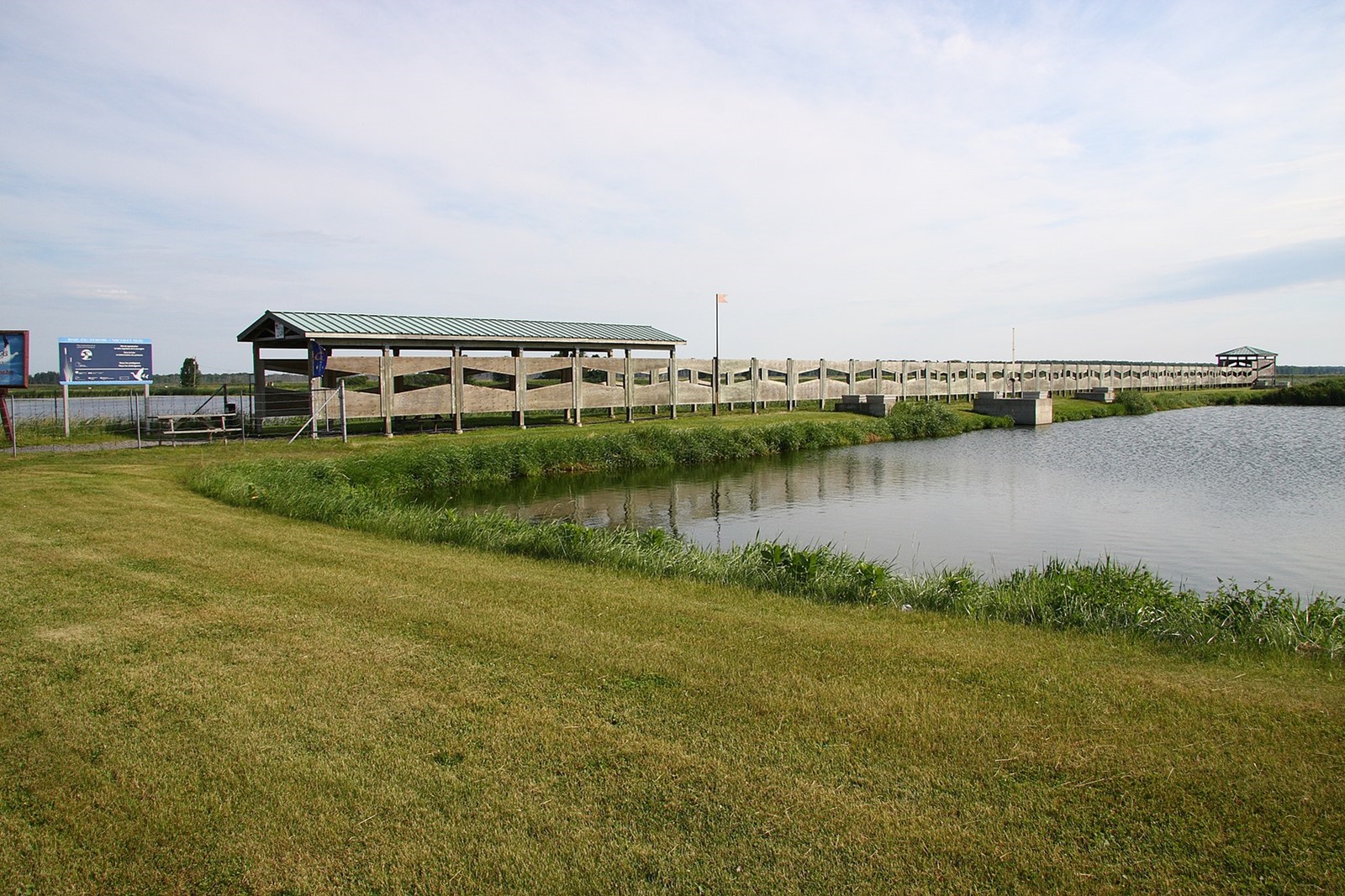 Halte du tunnel d'affût de la route Janelle (Site naturel) (Baiedu