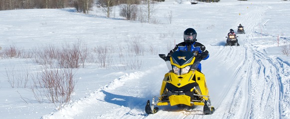 Snowmobile Package - 1 night - Complexe hôtelier Du Pré