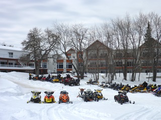 Snowmobile Package - 1 night - Manoir du lac William