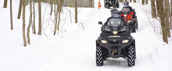 ATV Package - 1 night - Auberge Godefroy