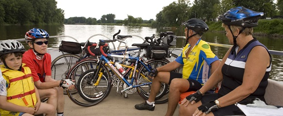 BOUCLE VÉLO SUR LA RIVIÈRE SAINT-FRANÇOIS