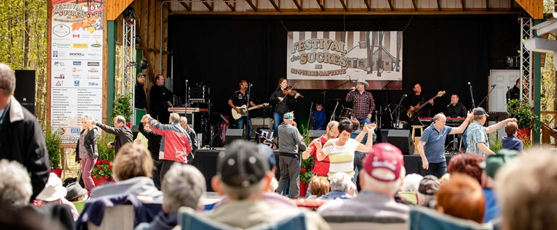 Festival des sucres de Saint-Pierre-Baptiste - Show