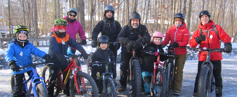 La Courvalloise - Fatbike group activity