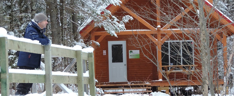 Parc régional des Grandes-Coulées - Refuge hiver