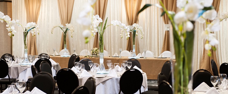Best Western - Salle décorée pour mariage