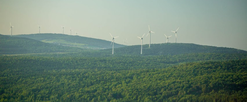 Sainte-Hélène-de-Chester - Ville - Bannière Éoliennes
