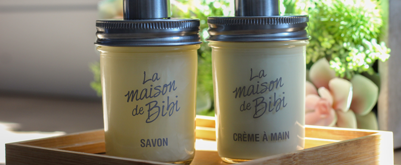 Maison de bibi 2024 - bannière savon