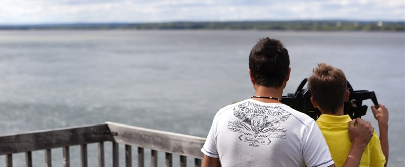 Halte fenêtre sur le fleuve - Belvédère
