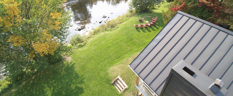 Les Shack'O Giguère - Vue aérienne