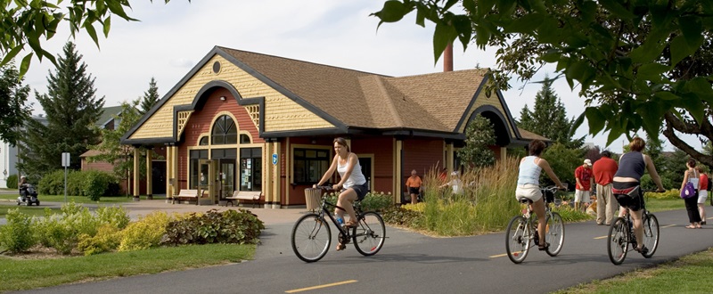 Vélogare de Victoriaville - Extérieur