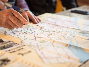 Snowmobile - Snowmobile trail map