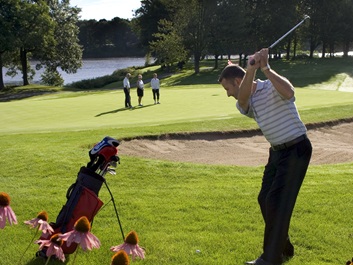 Golf - Golfeur en action