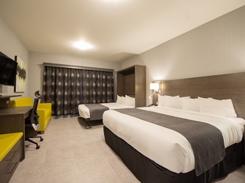 Hôtels - Chambre avec 2 lits doubles