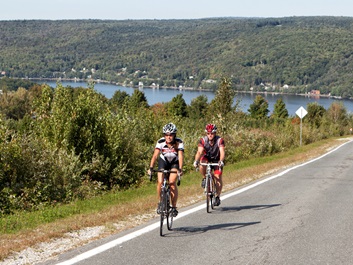 Vélo - Cyclistes - Lac William