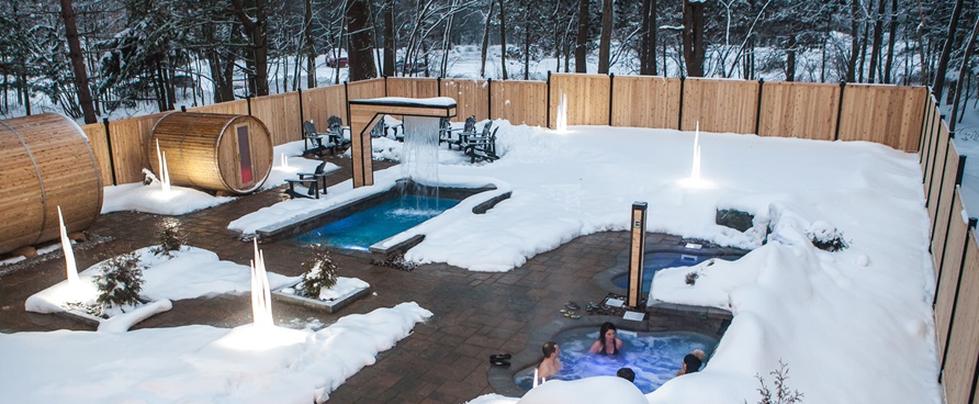 Sortie de filles au spa nordique