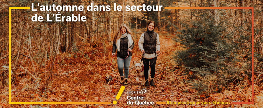 L'automne dans le secteur de l'Érable