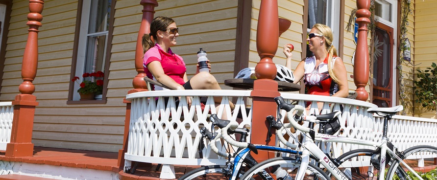À vélo, choisissez un hébergement Bienvenue Cyclistes!