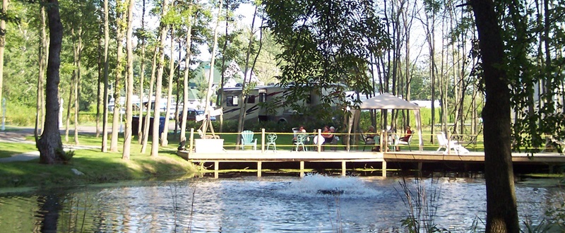 Parc de motorisés Godefroy - Lake