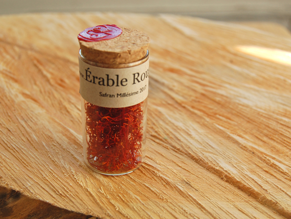 Blogue - Recette poires pochées - Safran Safran de l'Érable Rouge