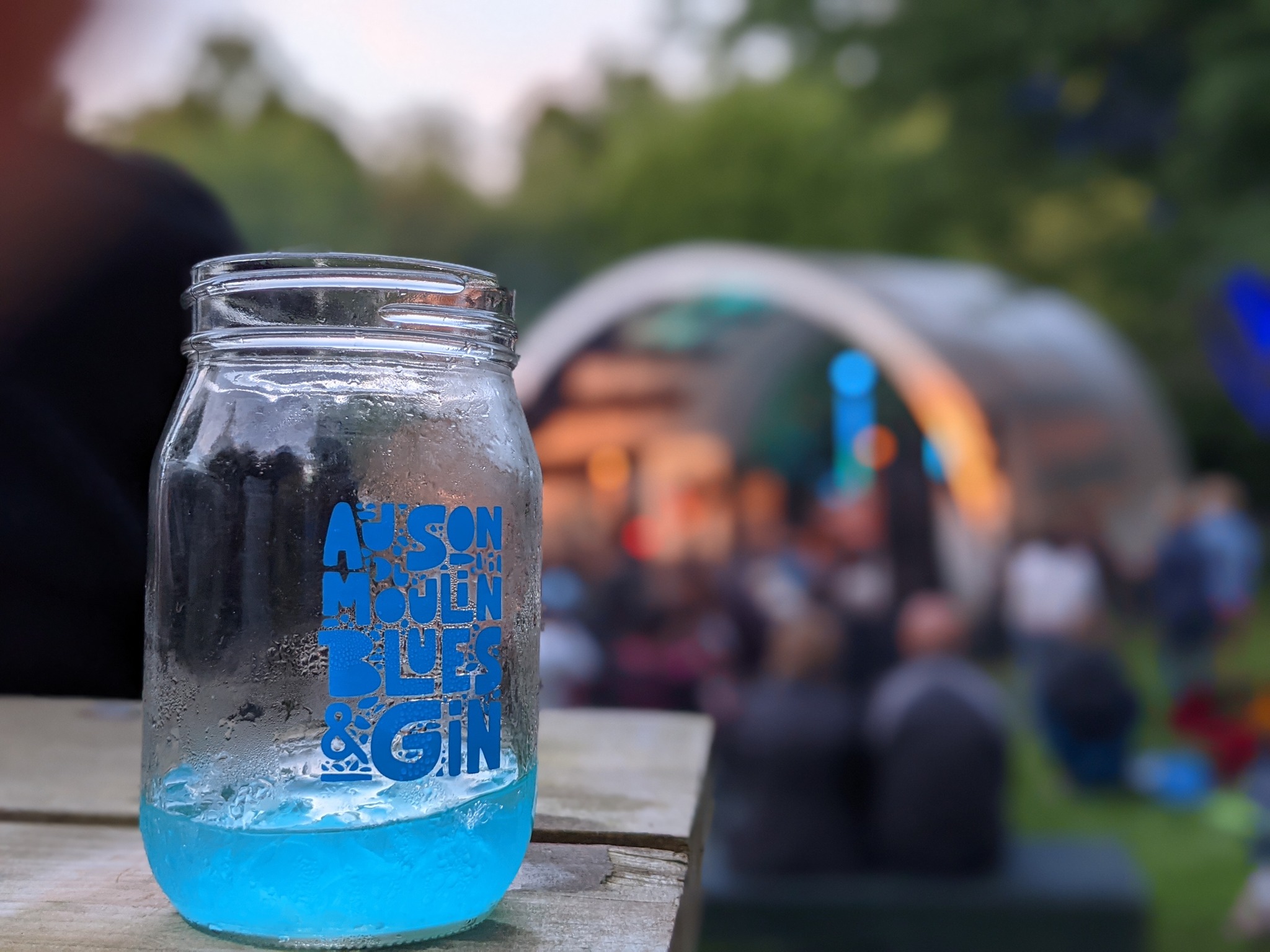 Landing page - Blues and Gin