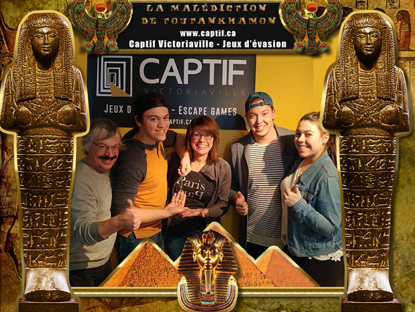 Blogue - Captif Victoriaville - Gang de Céline Un jeu d'immersion captivant!