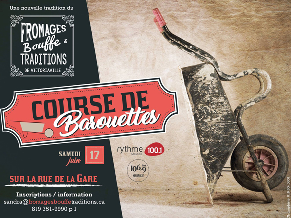 Blogue - Course de barouettes Une nouvelle activité à Fromages, Bouffe et Traditions.