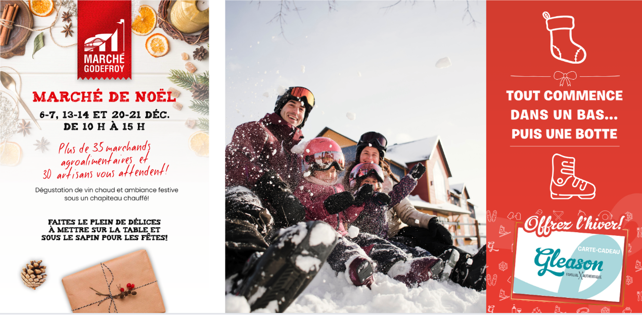 Marche´ Godefroy et mont Gleason