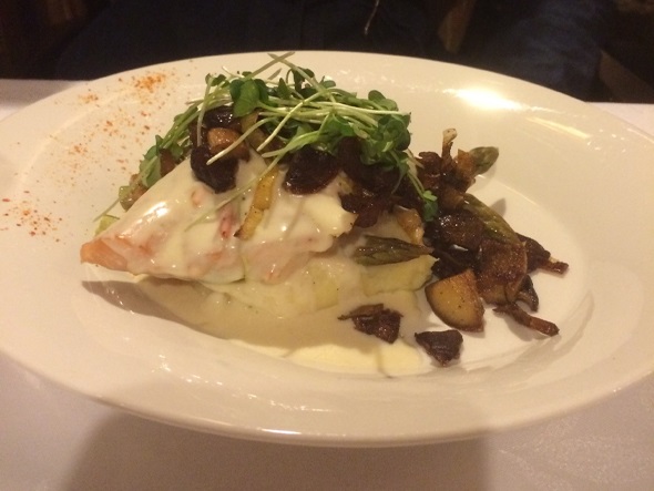 Un bon repas à l'Auberge Godefroy