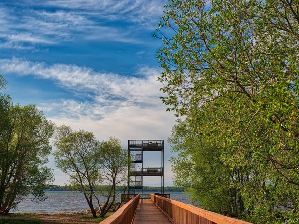 Blogue - Incontournables - Geneviève Dubois - Passerelle Parc écomaritime de Nicolet
